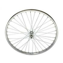 26" x 2.125" Steel Front Wheel 12G Chrome. Bicycle wheel, bike wheel, Lowrider bike wheel, lowrider bicycle wheel, chopper