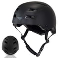 thumbnail image 2 of Flybar Certified Multi Sport Helmets For Skateboarding, Bicycling, Roller Blading, Longboarding & Pogoing - Black - L/XL, 2 of 3