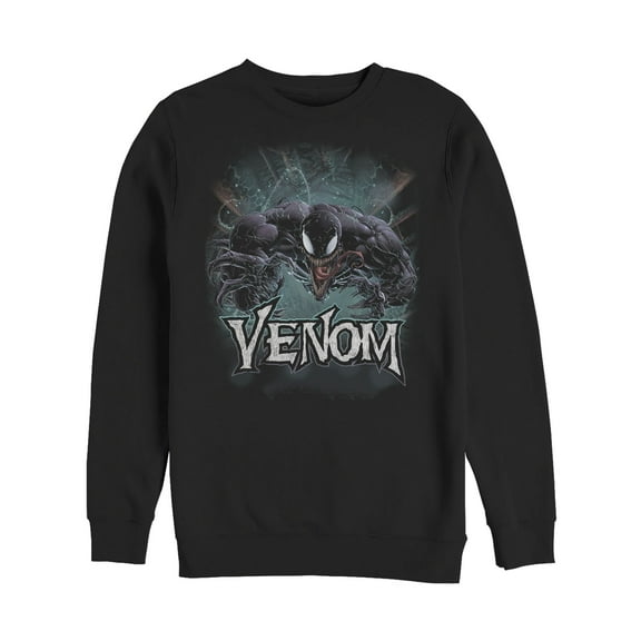 Men's Marvel Venom Jumps  Sweatshirt Black X Large