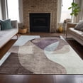 thumbnail image 5 of Dalyn Rugs Machine Washable Indoor/Outdoor Chantille ACN2058 Brown 2'6" x 3'10" Rug, 5 of 9