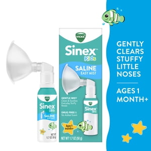 Vicks Sinex Kids Saline Easy Mist, 1.7 oz