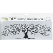 Crafter's Workshop Rustic Sign Template 16.5"X6"-Family Tree -TCW16X6-2408