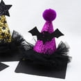 thumbnail image 4 of Sombrero de Cosplay para perros pequeños y gatos, accesorios para disfraces de mascotas de Halloween, Cosplay de Halloween para mascotas, accesorios Murciélago Colco sombrero de fiesta para gato, 4 of 8