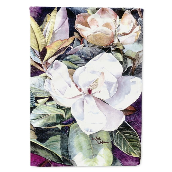 Carolines Treasures 8002-FLAG-PARENT Flower - Magnolia Flag multicolor