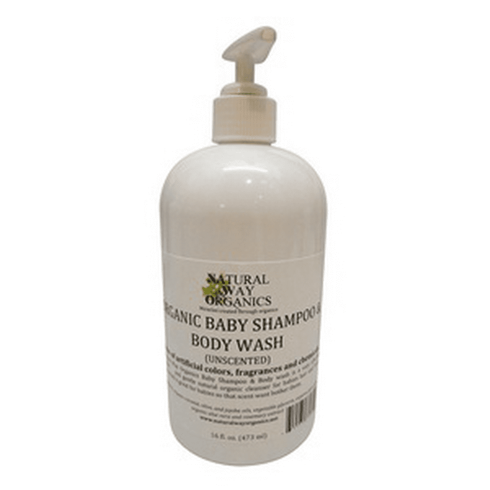 Natural Way Organics Organic Baby Shampoo and Body Wash 2 in 1
