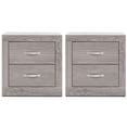thumbnail image 1 of Set de 2 buros Wenella Gris Kessa Muebles, 1 of 5