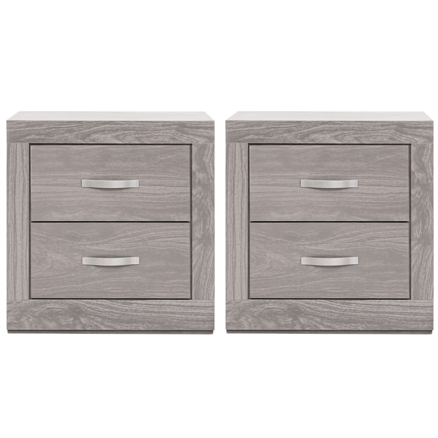 Set de 2 buros Wenella Gris Kessa Muebles