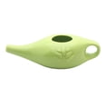 thumbnail image 2 of Cerámica Neti can,Irrigador nasal de cerámica Neti Pot de 250 ml Durable,Olla para limpieza de nariz Agarre cómodo Uso doméstico,Olla con boquilla cómoda para viajar Fácil de limpiar,Olla, 2 of 8