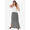 thumbnail image 3 of Ellos Women's Knit Maxi Skirt Skirt, 3 of 6