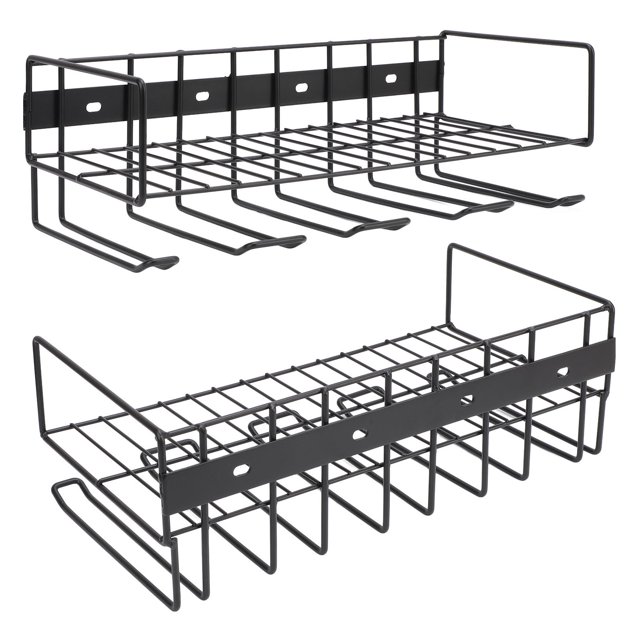 Organisateur d'Outils Électriques Mural en Fer, Étagère de Rangement Utilitaire pour Outils de Perceuse Sans Fil pour Maison Garage