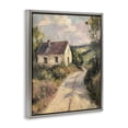 thumbnail image 3 of Stupell Industries Scenic Cottage Road Landscape & Nature Painting Gray Floater Framed Canvas Art Print Wall Art, 25 x 31, 3 of 9