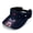American Star Cat, variant on Iridescent Mermaid Scale Pattern Sun Visor Cap, Empty Top Design Sun Visor Hat Polyester Fabric Adjustable Strap UV Protection Sports Visor Hat for Travel