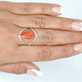 thumbnail image 2 of Gold Stone Women Jewelry 925 Sterling Silver Ring, 2 of 7