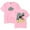 Pink, variant on Connor Price The Friends & Family Tour 2025 Merch Short Sleeve T-shirt Unisex Fashion Crew Neck Top