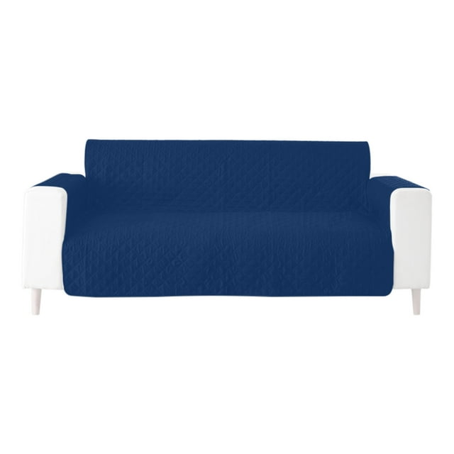 TopLLC Housse de Canapé Réversible pour Coussin Housse de Canapé Sofa pour Chiens Protège-Meubles Résistant à l'Eau avec Bâtons en Mousse Sangles Élastiques pour Animaux Chats en Liquidation