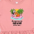 thumbnail image 4 of Inktastic Someone in Miami Loves Me Girls Toddler Dress, 4 of 5