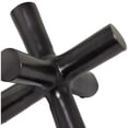 thumbnail image 4 of 10" x 9" Black Aluminum Jack Abstract Sculpture, by DecMode, 4 of 7