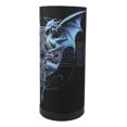 thumbnail image 2 of Anne Stokes Gothic Blue Dragon Duo With Celtic Cross Table Column Shade Lamp 11", 2 of 6