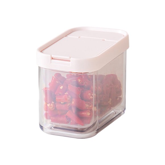 Caja de almacenamiento transparente para ajo, jengibre y cebolla con capa de drenaje, a prueba de olores, apilable, organizador para refrigerador para mantener la frescura de los alimentos.