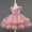 Watermelon Red, variant on Girl Princess Party Dress Toddler Baby Girls Flower Tulle Tutu Dress 2025 Cute Elegant Formal Birthday Dresses 1-6Y