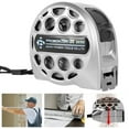 thumbnail image 2 of 25ft Retractable Tape Measure Stainless Steel Measuring Tape Waterproof Portable Retractable Measure Ruler for Agricultura, 2 of 7