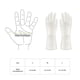 thumbnail image 2 of Irfora 1 par de guantes para el hogar, guantes de goma resistentes al calor para lavar platos, antideslizantes para la cocina, limpieza de mascotas para el hogar Irfora Mitones, 2 of 7