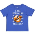 thumbnail image 3 of Inktastic I Just Really Like Foxes Ok? Boys or Girls Toddler T-Shirt, 3 of 5