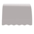 thumbnail image 2 of Awntech 4.375 ft Savannah Fixed Awning Acrylic Fabric, Gray, 2 of 2