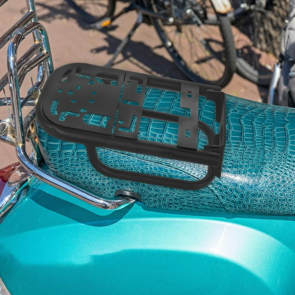 WHAMVOX Back Bracket Rack For Electric Bicycle Adjustable Bike Tail Rack For Electric Bicycles Back Bracket Rack Posts For Electric Bikes Adult Bike Rack For Rear Seat Storage