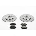thumbnail image 3 of PowerStop Rear Z23 Evolution Sport Carbon-Fiber Ceramic Brake Pad and Drilled & Slotted Rotor Kit Fits: JAGUAR Select Models K3141, 3 of 10
