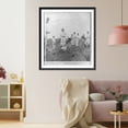 thumbnail image 3 of Historic Framed Print, Criminal kneeling over his own grave - Japanese executioner beheading a condemned Chinese, Tientsin, China, 17-7/8" x 21-7/8", 3 of 9