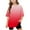 20#Red, variant on AUNVITO Girls Short Sleeve T shirt Kids Summer Oversized Gradient Crew Neck Tops Casual Basic Tee 5-14Years