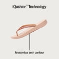 thumbnail image 4 of Chanclas FitFlop iQushion Ombre Sparkle para mujer, color beige, 4 of 7