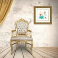 thumbnail image 3 of Reed, Tara 15x15 Gold Ornate Wood Framed with Double Matting Museum Art Print Titled - Coral Aqua VII, 3 of 4