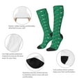 thumbnail image 2 of Bixox Duck Mallard Flying Pose Patterned Men's and Women's Knee Socks High Socks Outdoor Sports Socks, 2 of 5