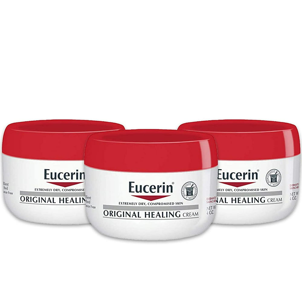 Eucerin Original Healing Cream Fragrance Free, Rich Lotion for