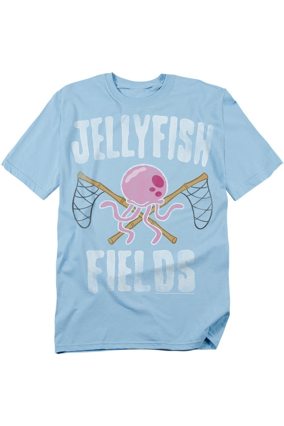 Spongebob T-Shirt Jellyfish Fields Unisex Graphic Tee for Men & Women