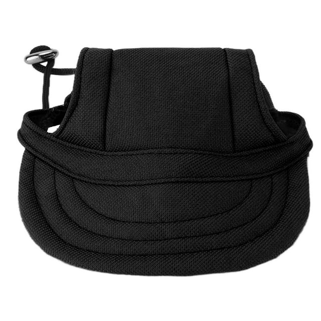 Chapeau de Baseball de Chien Protection Solaire Confortable Chapeau de Sport Réglable pour Animaux de Compagnie avec des Trous d'Oreille pour les Petits Chiensnoir M