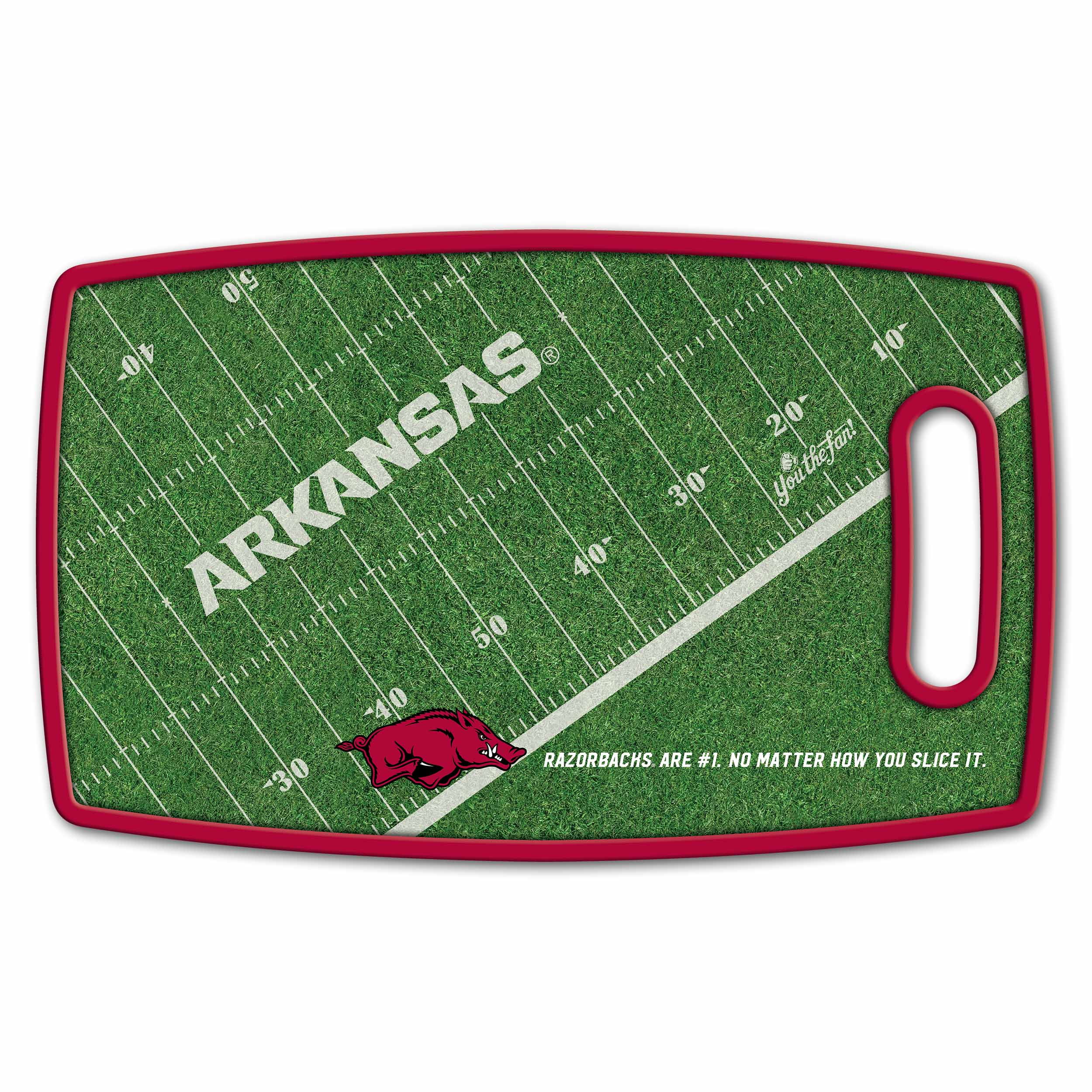 YouTheFan NCAA Arkansas Razorbacks Retro Series Cutting Board
