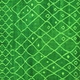 thumbnail image 1 of Ahgly Company Indoor Square Abstract Green Modern Area Rugs, 3' Square, 1 of 4