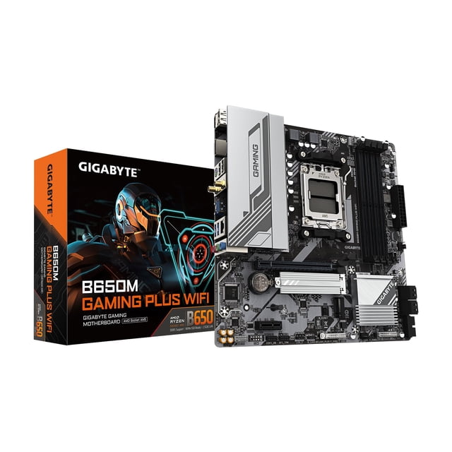 Placa madre GIGABYTE B650M Gaming Plus WiFi AM5 LGA 1718
