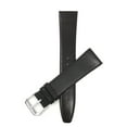 thumbnail image 1 of Extra-Long (XL) 20mm Leather Slim Watch Strap Band Anti-Allergic Lining, Silver Coloured Buckle, 1 of 7