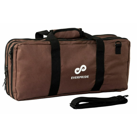 Chef Knife Bag (23 Slots) Holds 20 Knives PLUS Large Zipper for Kitchen Tools