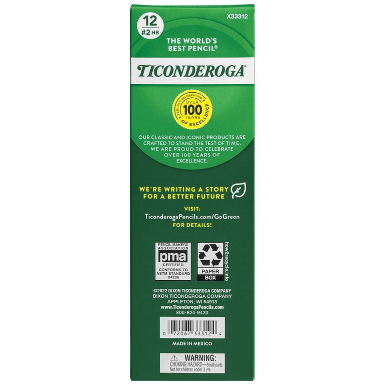 Ticonderoga My First Pencils, Jumbo, #2 HB, 12-Count photo 2