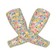 thumbnail image 2 of Daiia Watercolor Wildflowers UV Sun Protection Arm Sleeves - Cooling Compression Arm Sleeve - Sports & UV Arm Sleeves for Men & Women, 2 of 8