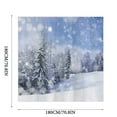 thumbnail image 3 of Shower Curtain,Merry Christmas Shower Curtains For Bathroom Polyester Fabric Winter Xmas Tree Shower Curtain Set Machine Washable Bathroom Decor, 3 of 7