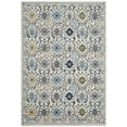 thumbnail image 3 of SAFAVIEH Evoke Charlotte Floral Geometric Area Rug, Ivory/Blue, 5'1" x 7'6", 3 of 8