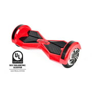 8 nch Lambo Hoverboard with LED Light, Bluetooth UL2272 Certified-Red Color