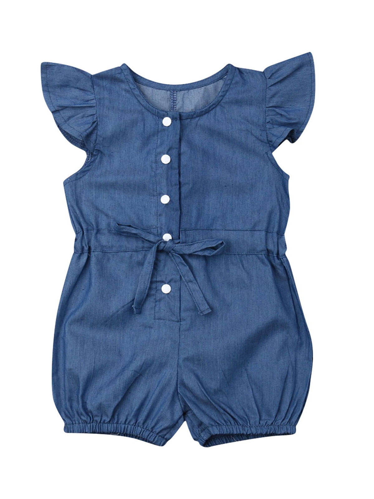 denim outfit for baby girl