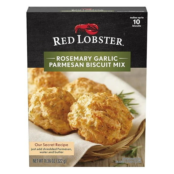 Red Lobster Rosemary Parmesan Biscuit Mix, 11.36 Oz, Packaging May Vary